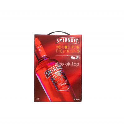 Водка Smirnoff Клюква 3 литра